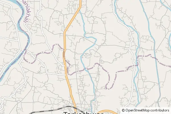 Mapa Hooghly