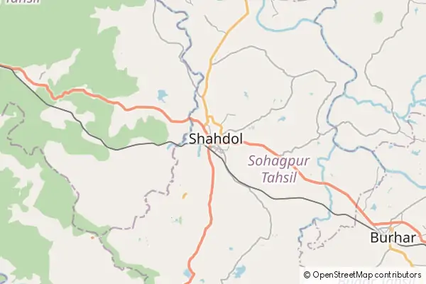 Mapa Shahdol