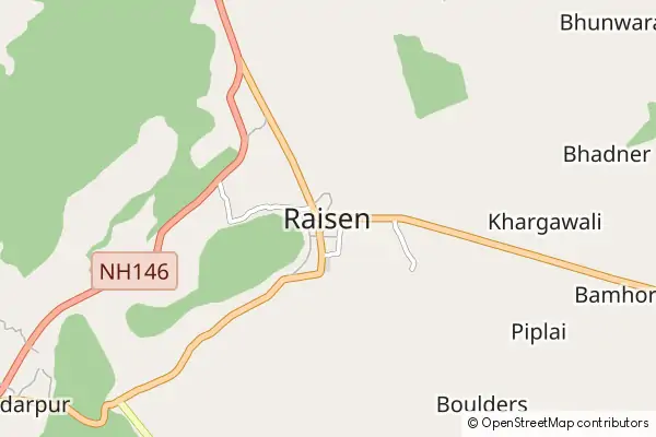 Mapa Raisen