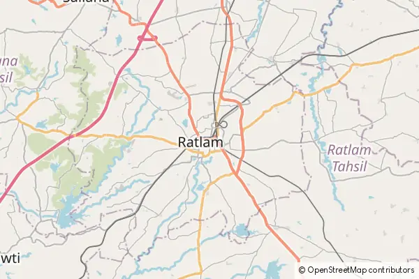 Mapa Ratlam