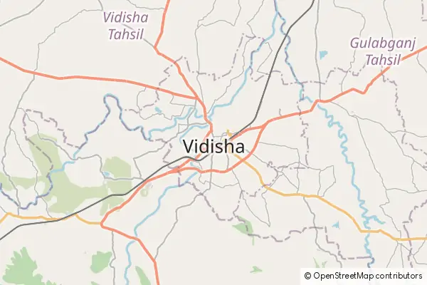 Mapa Vidisa