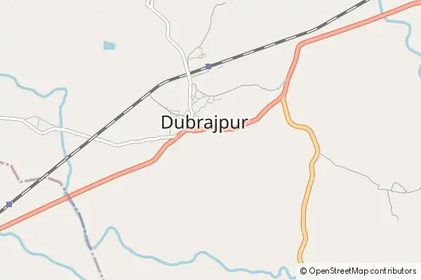 Mapa Dubrājpur