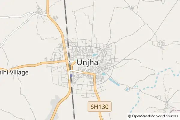 Mapa Unjha