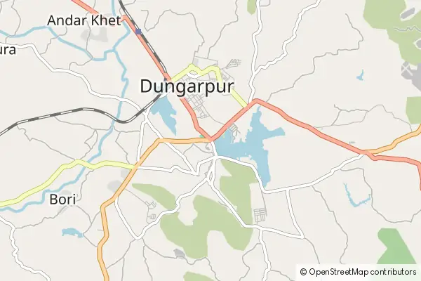 Mapa Dūngarpur