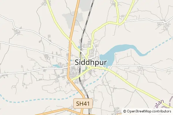 Mapa Sidhpur