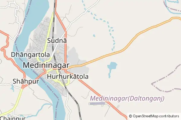Mapa Daltonganj