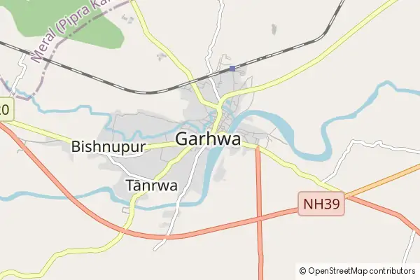 Mapa Garhwa