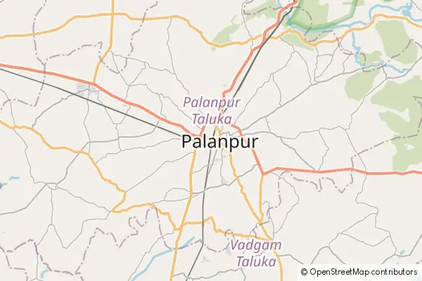 Mapa Palanpur