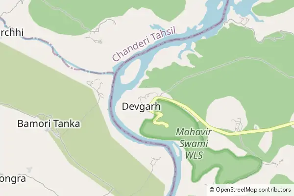 Mapa Deogarh