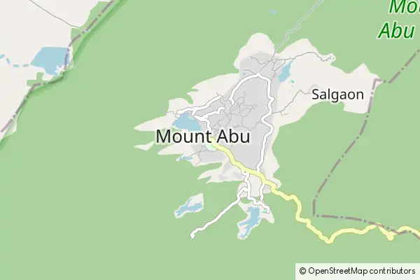 Mapa Mount Abu