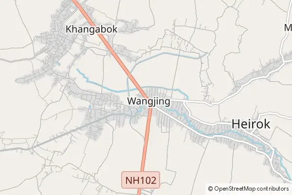 Mapa: Thoubāl • © OpenStreetMap contributors Mapa Thoubāl