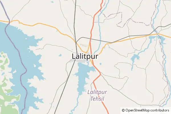 Mapa Lalitpur