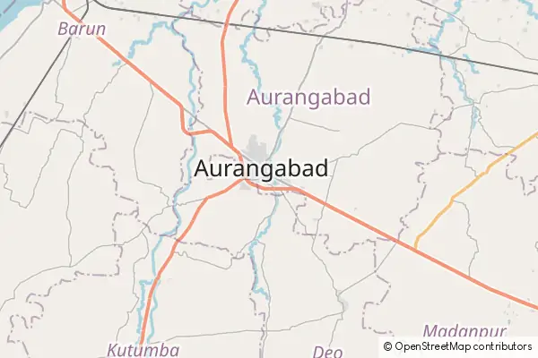 Mapa Aurangābād