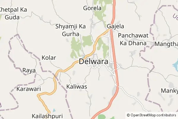 Mapa Delwāra