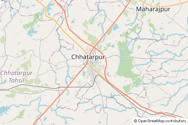 Mapa Chhatarpur