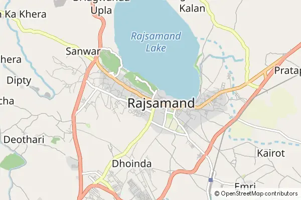 Mapa Rājsamand