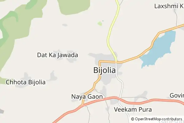 Mapa Bijolia