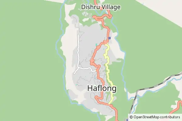 Mapa Hāflong