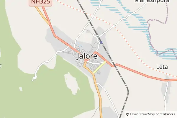 Mapa Jalor