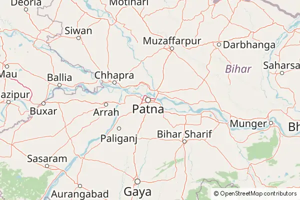 Mapa: Patna • © OpenStreetMap contributors Mapa Patna