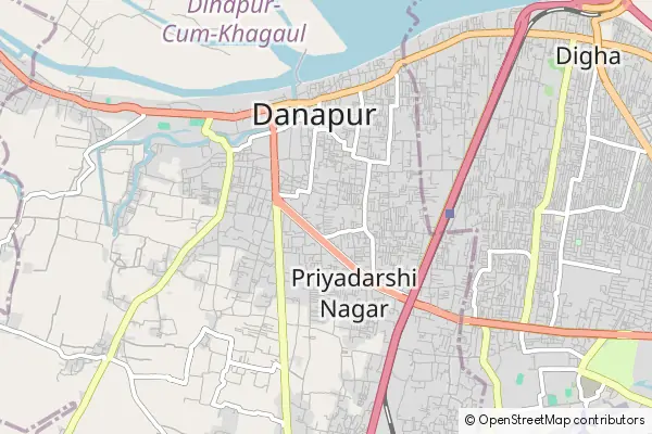 Mapa Danapur