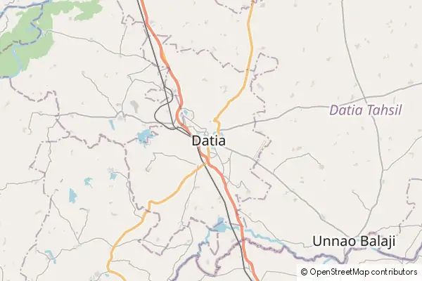 Mapa Datia