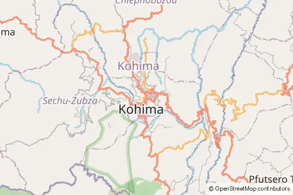 Mapa Kohima