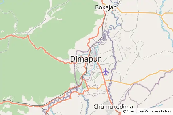 Mapa Dimapur