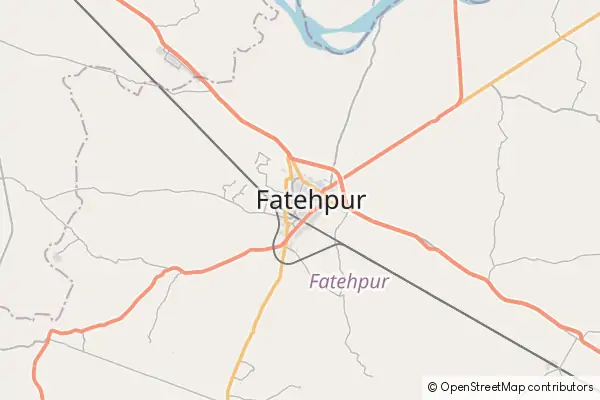 Mapa Fatehpur