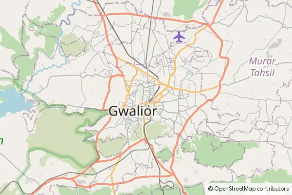 Mapa Gwalijar