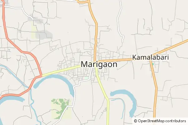 Mapa Marigaon