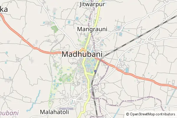 Mapa Madhubani