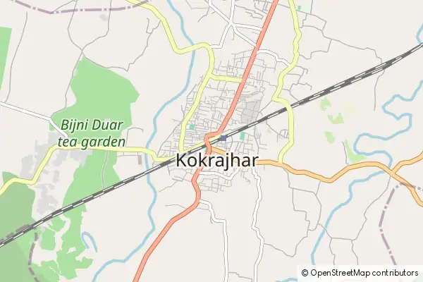 Mapa Kokrajhar