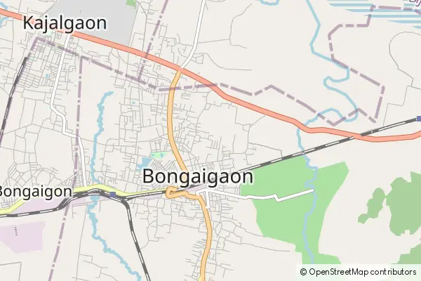 Mapa Bongaigaon