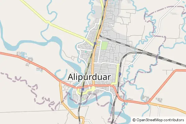 Mapa Alipurduar