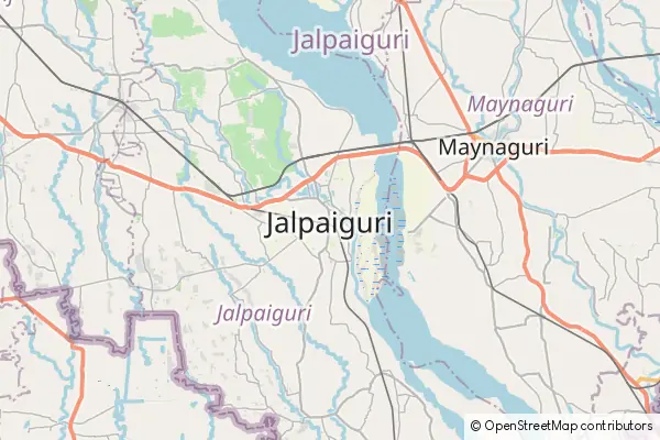 Mapa Dźajpalguri