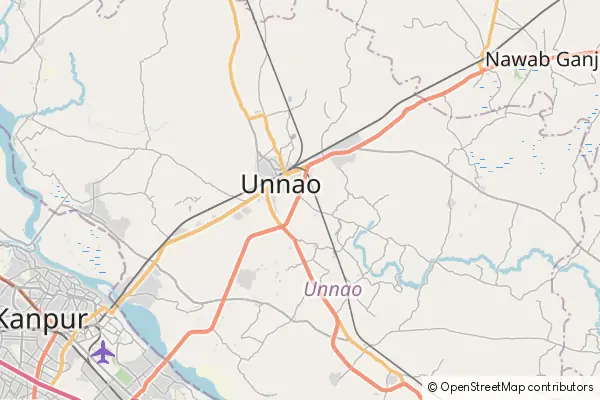 Mapa Unnao