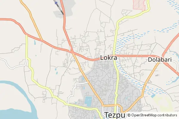 Mapa Tezpur