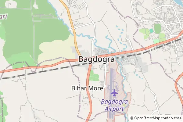 Mapa Bagdogra