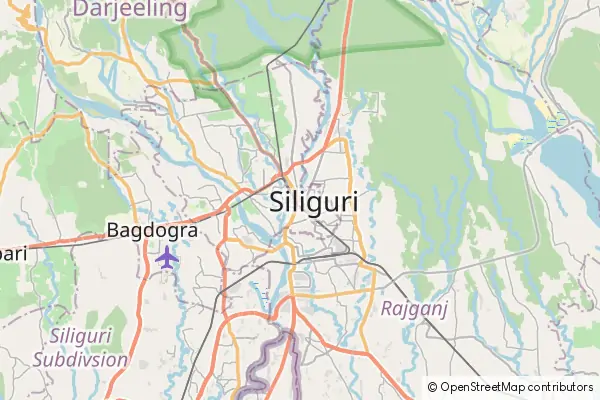 Mapa Siliguri