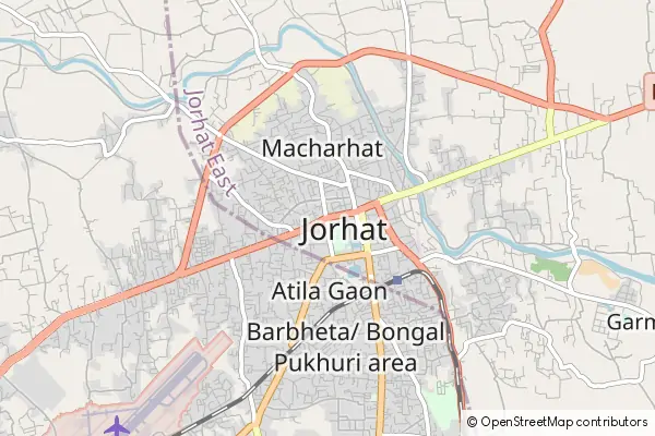 Mapa Jorhat