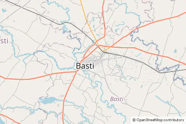 Mapa Basti