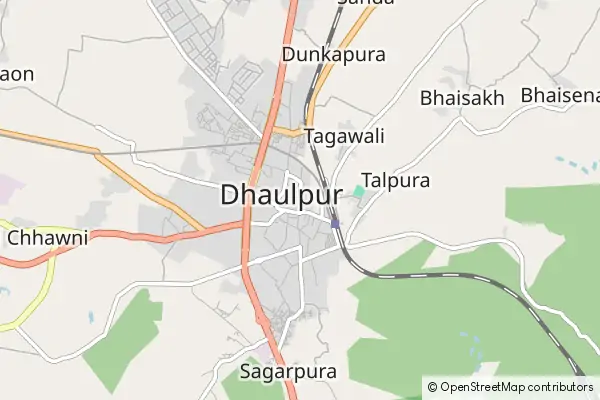 Mapa Dholpur