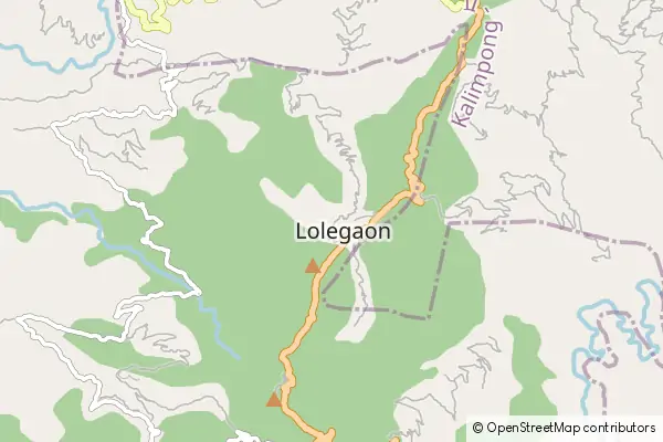 Mapa Loleygaon