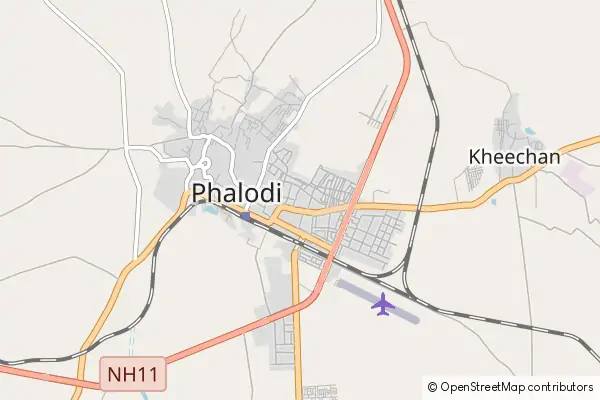 Mapa Phalodi