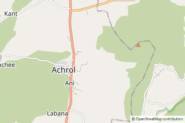 Mapa Achrol