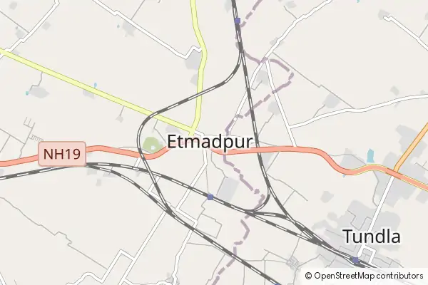 Mapa Etmadpur