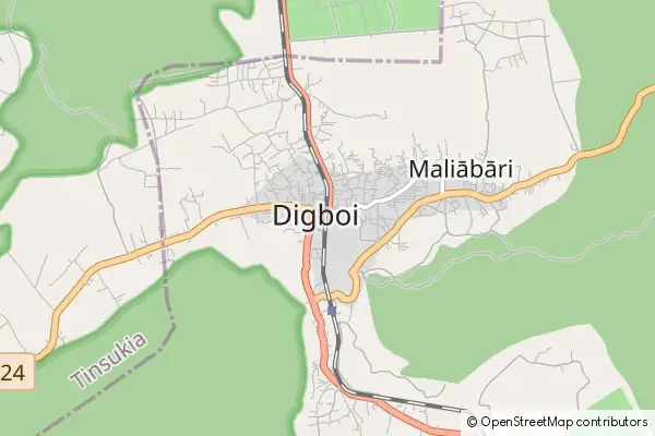 Mapa Digboi