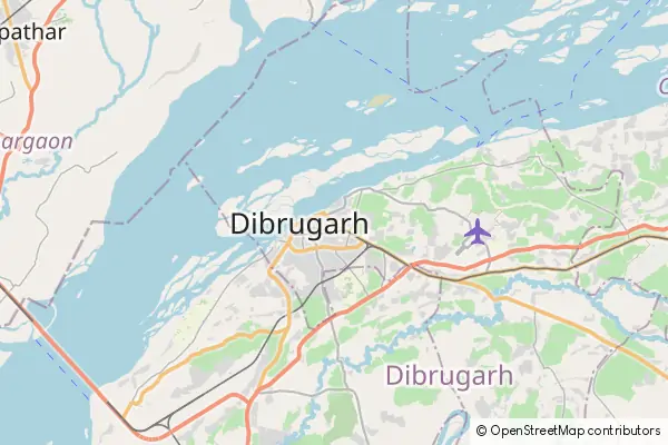 Mapa Dibrugarh