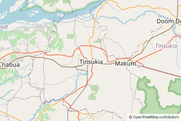 Mapa Tinsukia